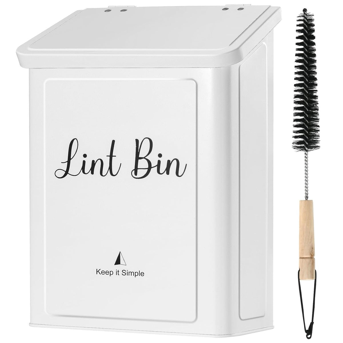 Magnetic Lint Bin for Laundry Room Organization