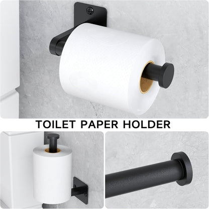 Bathroom Accessories Set, 4-Piece Bathroom Hardware Set