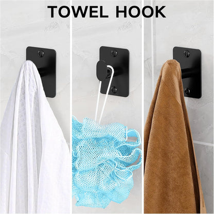 Bathroom Accessories Set, 4-Piece Bathroom Hardware Set