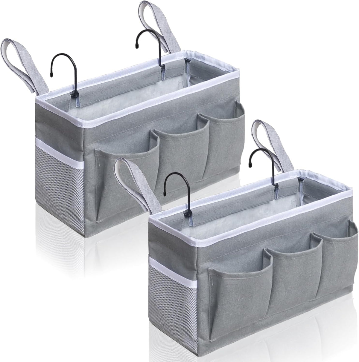 Pack of 2 Bedside Caddy Hanging Storage Bags
