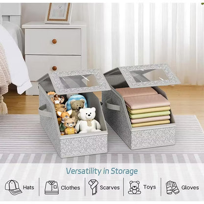 Stackable Baseball Cap Organizer – Holds 12 Hats Per Pack