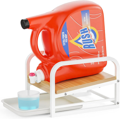 Laundry Detergent Holder Stand with Drip Tray