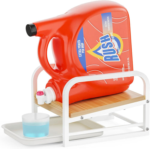 Laundry Detergent Holder Stand with Drip Tray