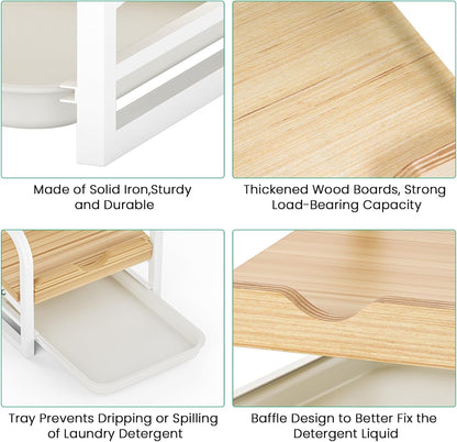 Laundry Detergent Holder Stand with Drip Tray