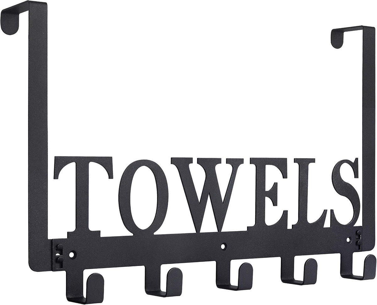 Over The Door Hooks,Towel Holder for Bathroom