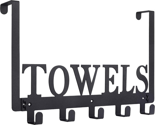 Over The Door Hooks,Towel Holder for Bathroom
