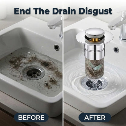 Sink Drain Filter Stopper — Stress-Free Cleanup Without Constant Drain Clogs
