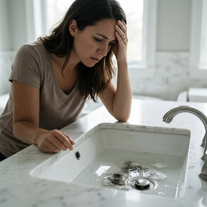 Sink Drain Filter Stopper — Stress-Free Cleanup Without Constant Drain Clogs