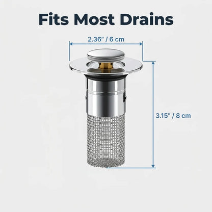 Sink Drain Filter Stopper — Stress-Free Cleanup Without Constant Drain Clogs