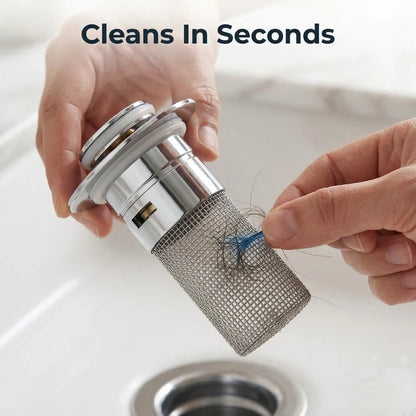 Sink Drain Filter Stopper — Stress-Free Cleanup Without Constant Drain Clogs