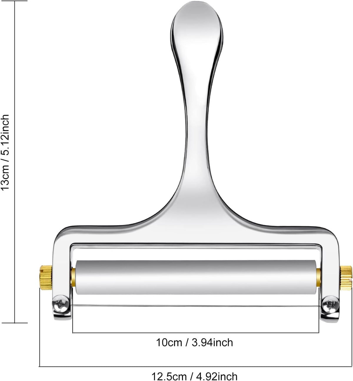 Home Cheese Slicer with 3 Extra Stainless Steel Wires