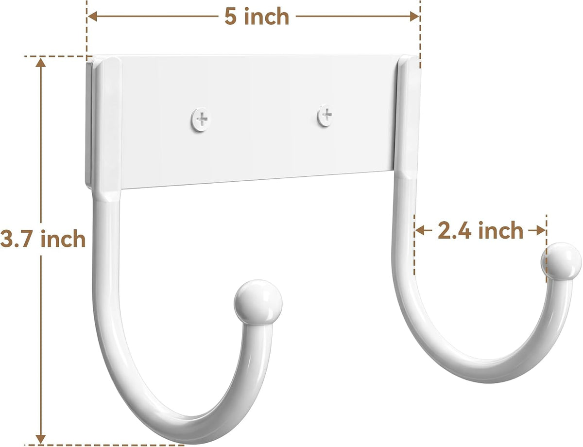 Ironing Board Hanger Wall Mount, 5 Inch Iron Board Holder for Laundry Room