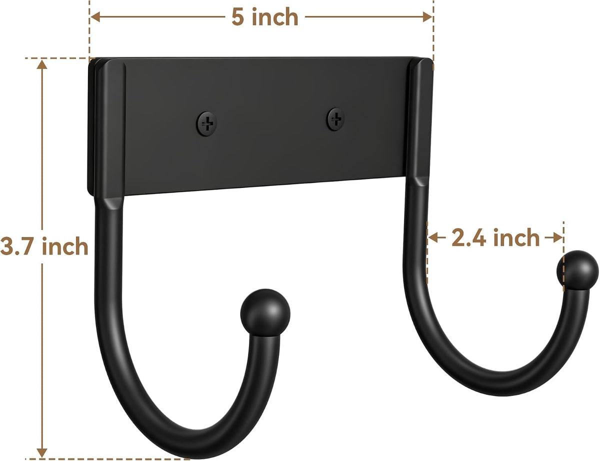 Ironing Board Hanger Wall Mount, 5 Inch Iron Board Holder for Laundry Room