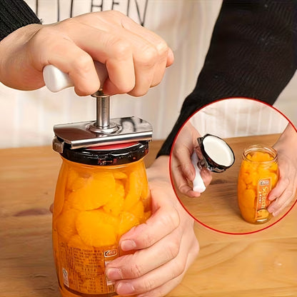 Adjustable Grip Jar Opener — Open Tight Lids Without Hand Strain