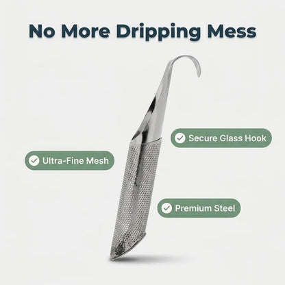 Stainless Steel Tea Infuser — Loose-Leaf Tea Without Floating Leaves