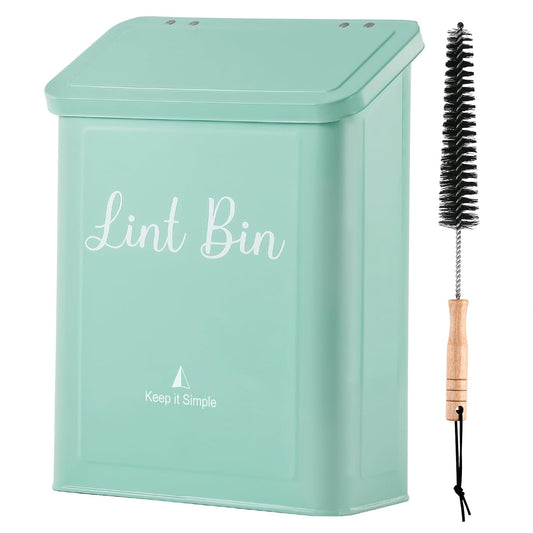 Magnetic Lint Bin for Laundry Room Organization