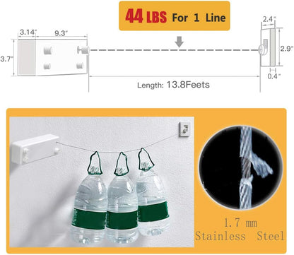 Retractable Clothesline — Dry More Laundry Without Losing Space