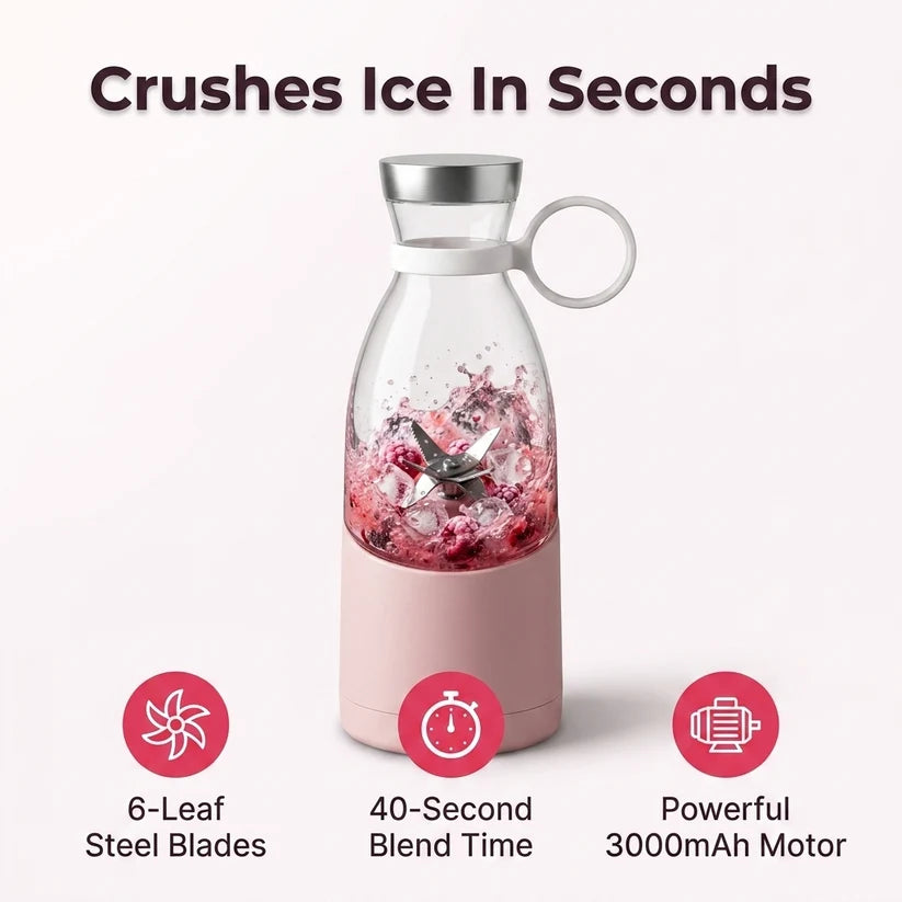 Portable Smoothie Blender — Fresh Smoothies Without Bulky Blenders