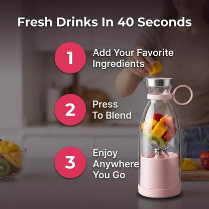 Portable Smoothie Blender — Fresh Smoothies Without Bulky Blenders