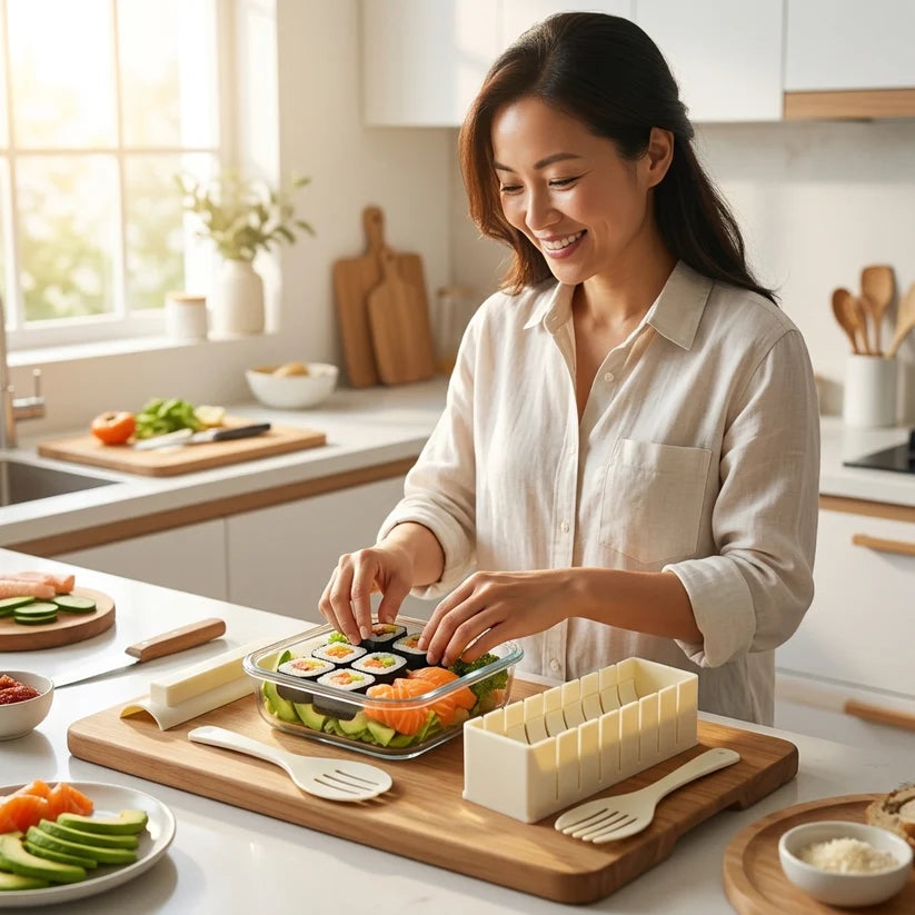 Sushi Rolling Kit — Perfect Homemade Sushi Without Rolling Skill