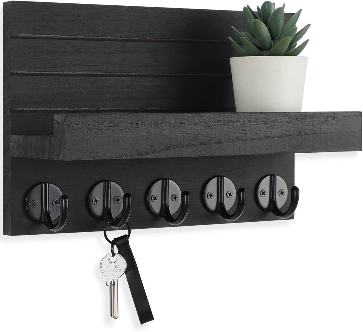 Living Room Wall Key Holder Shelf