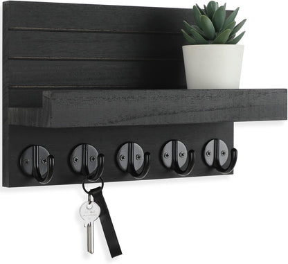 Living Room Wall Key Holder Shelf
