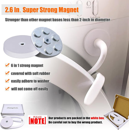 Front Load Washer Door Prop and Stopper - Magnetic Washing Machine Door Holder