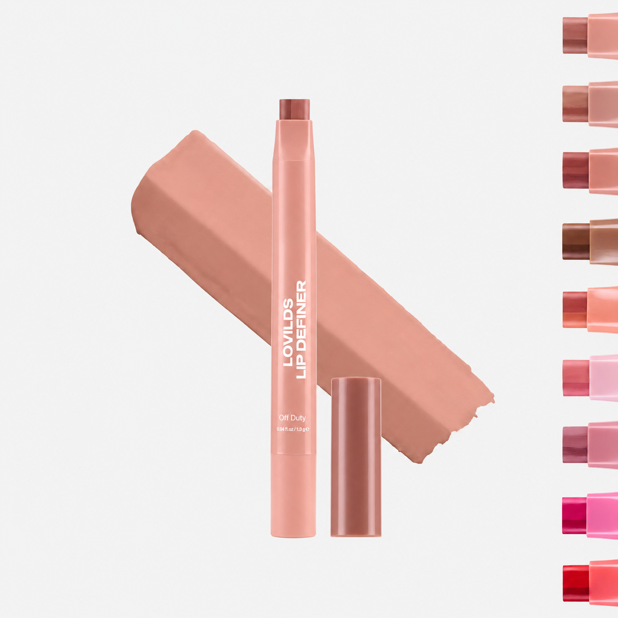 DoubleDown Lip Definer - 2-in-1 Lip Liner & Balm