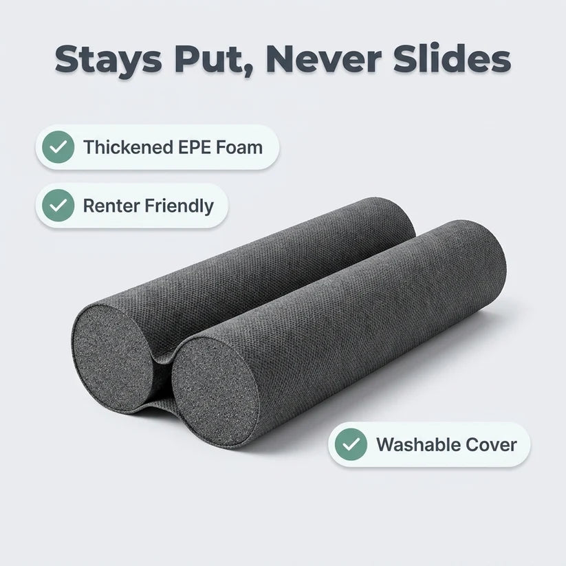 Door Bottom Seal Strip — Block Drafts & Noise Without Damaging Your Door