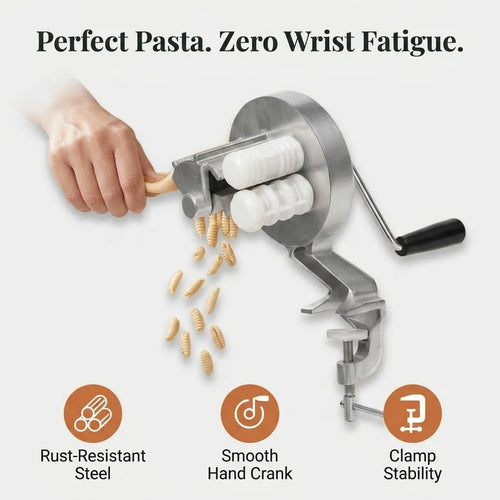 Manual Cavatelli Pasta Maker — Fresh Homemade Pasta Without Hand-Rolling Every Piece