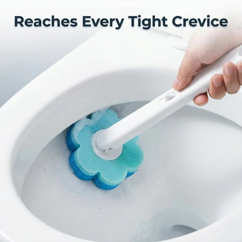 Disposable Toilet Scrub System — Cleaner Toilets Without A Dirty Brush Sitting Around